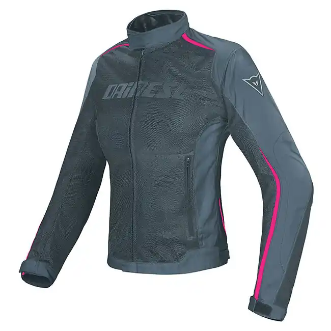 Dainese Ladies Hydra Flux D-Dry Jacket - Black/Ebony/Fuchsia - 42 Mega Sale