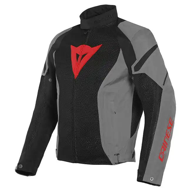 Dainese Air Crono Tex Jacket - Black/Charcoal Grey/Charcoal Grey - 50 Hassle-Free Returns