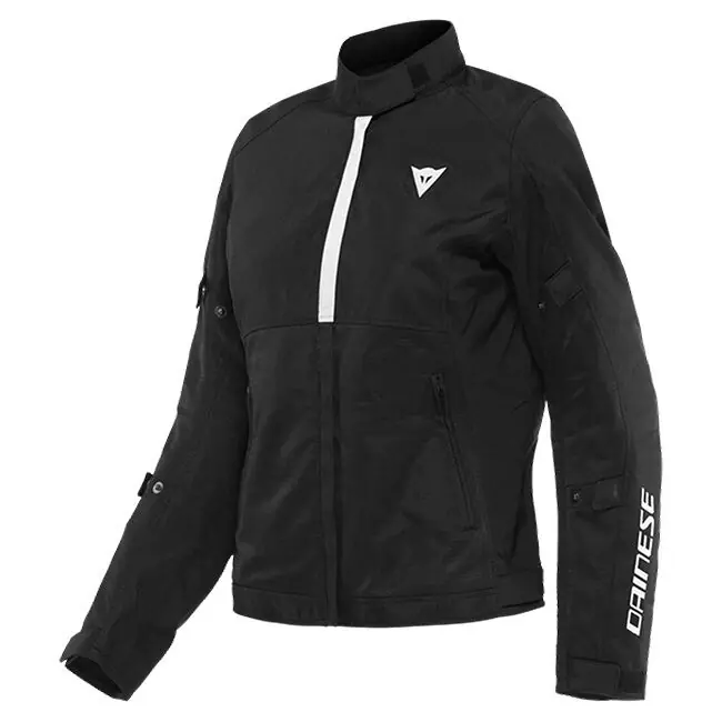 Brand New Dainese Ladies Risoluta Air Tex Jacket - Black/White - 40