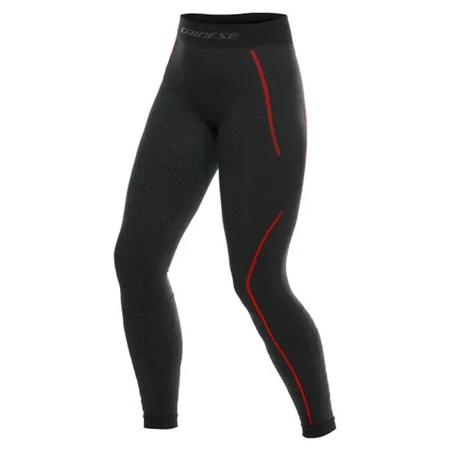 Special Discount Dainese Ladies Thermo Pants - Black/Red - XL