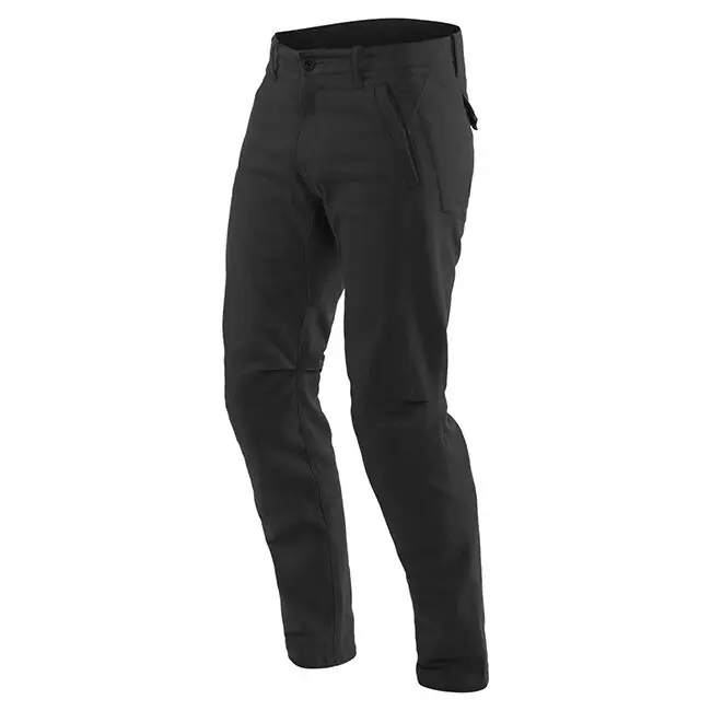 Handmade Dainese Chinos Tex Pants - Black - 35