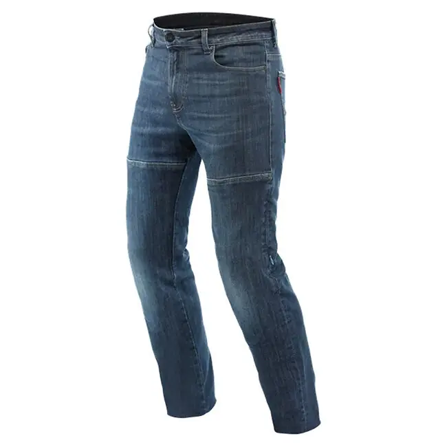 Sale Dainese Denim Blast Regular Tex Pants - Dark Blue - 35