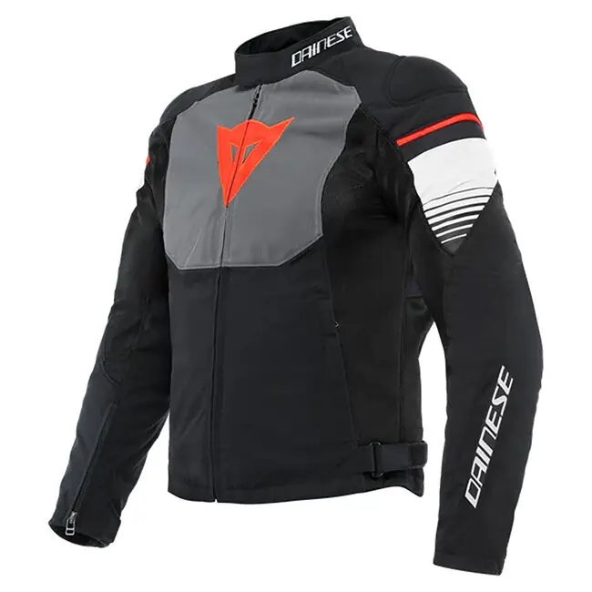 Crafted Dainese Air Fast Tex Jacket - Black/Grey/White - 54