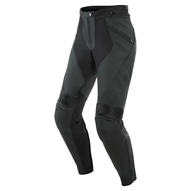 Super Sale Dainese Ladies Pony 3 Leather Pants - Matt Black - 40