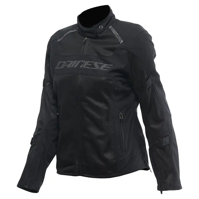 Luxury Dainese Ladies Air Frame 3 Tex Jacket - Black/Black/Black - 44