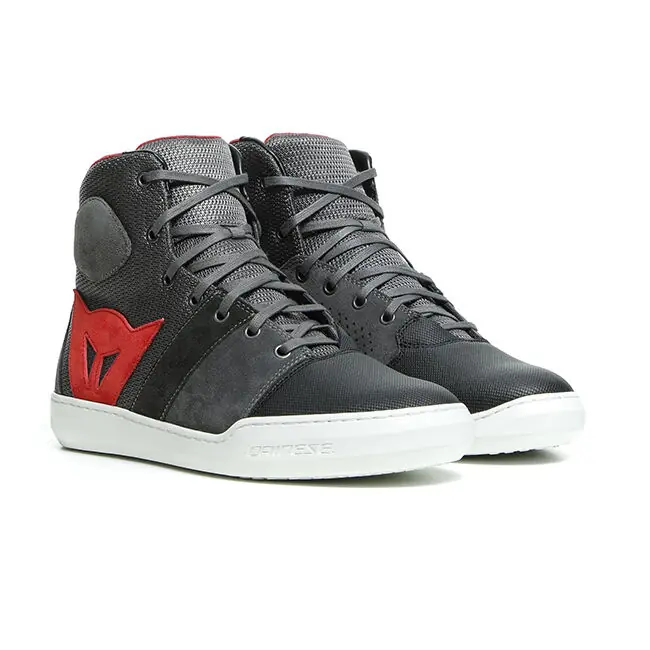 Grab Now Dainese York Air Riding Shoes - Phantom/Red - 41