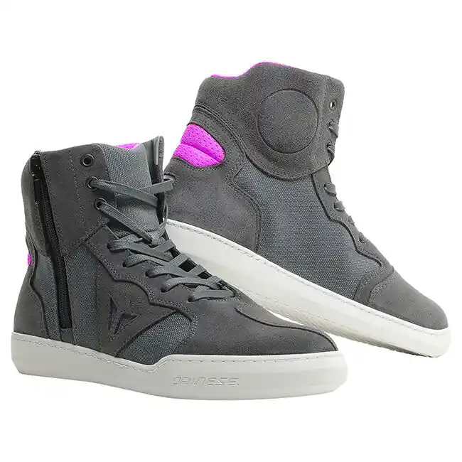 Dainese Ladies Metropolis Riding Shoes - Anthracite/Fuchsia - 36 Order Now