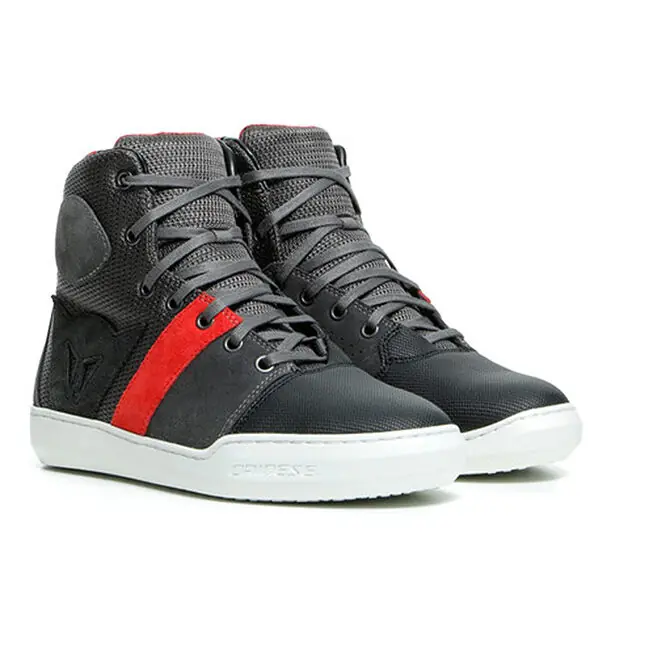 Dainese Ladies York Air Riding Shoes - Phantom/Red - 37 Handmade