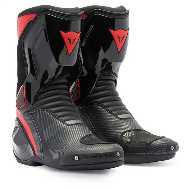 Premium Dainese Nexus 2 Boots - Black/Lava Red/Iron Gate - 45