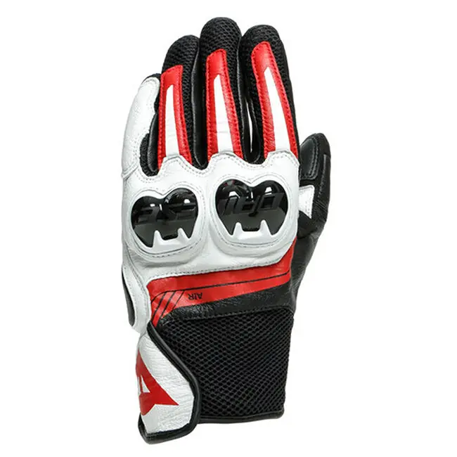 Sale Dainese Mig 3 Leather Gloves - Black/White/Lava Red - XS