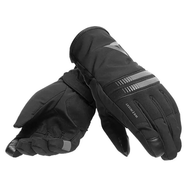 Dainese Ladies Plaza 3 D-Dry Gloves - Black/Anthracite - XXS Trusted Brand