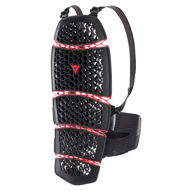 Top Pick Dainese Pro-Armour Long Back Protector 2.0 - Black/Red - L/2X