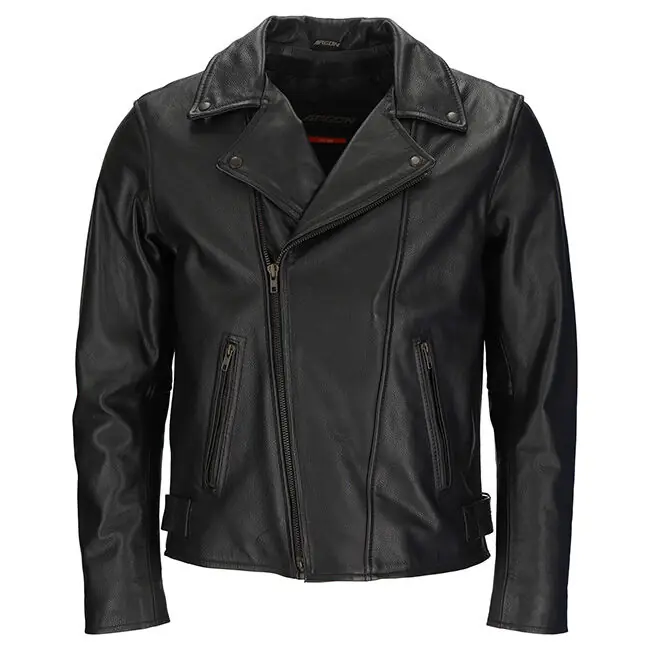 Argon Brazen Cruiser Leather Jacket - Black - 46 Viral