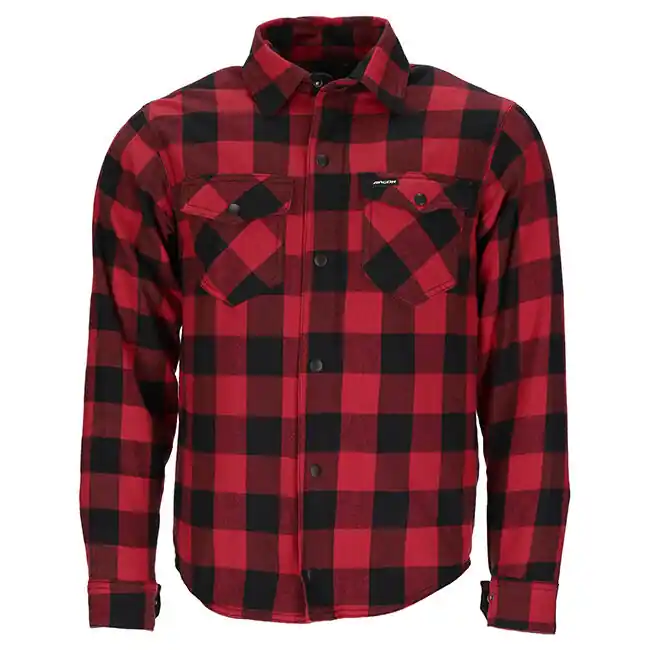 Limited Offer Argon Hatchet Flanno Jacket - Black/Red - 64