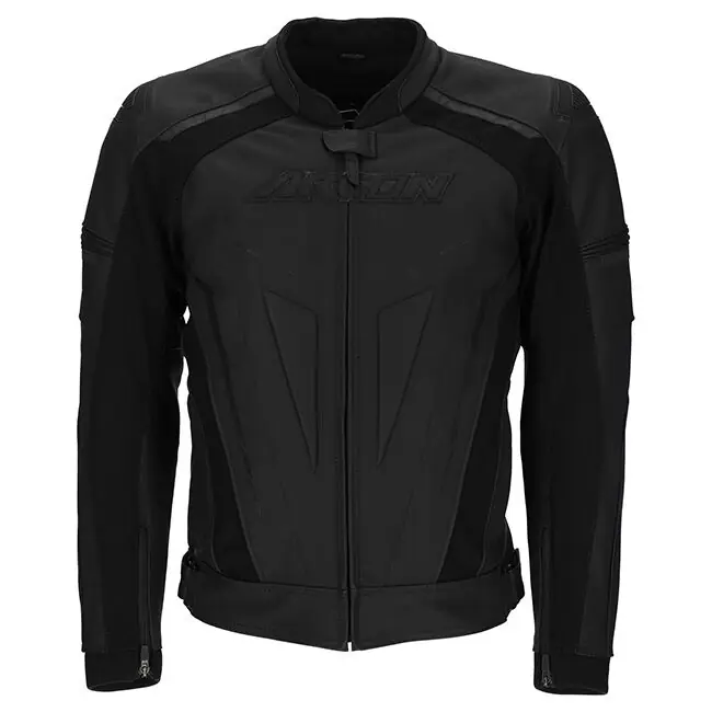Price Cut Argon Descent Non-Perforated Leather Jacket - Stealth - 48