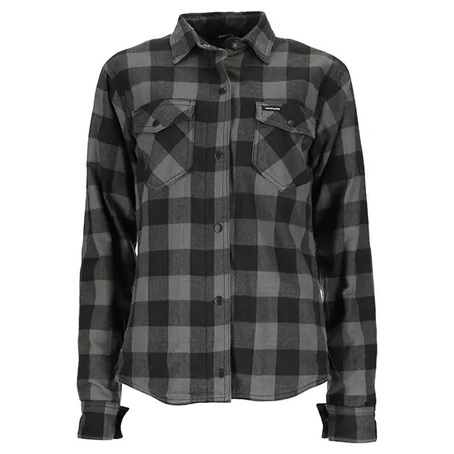 Limited Offer Argon Ladies Hatchet Flanno Jacket - Black/Grey - 6