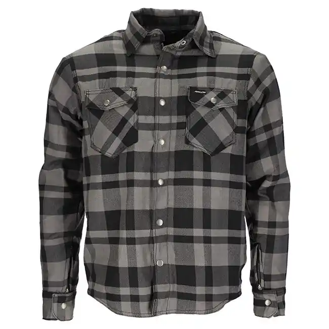 Argon Savage Flanno Jacket - Black/Grey - 46 Certified