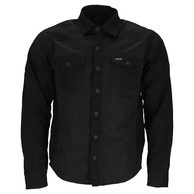 Argon Airhawk Kevlar Riding Shirt - Black - 48 Money Back Guarantee
