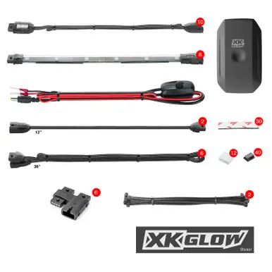 XK Glow KS-MOTO-ADVANCE - Advanced Accent Light App Kit 18pc Buy Online