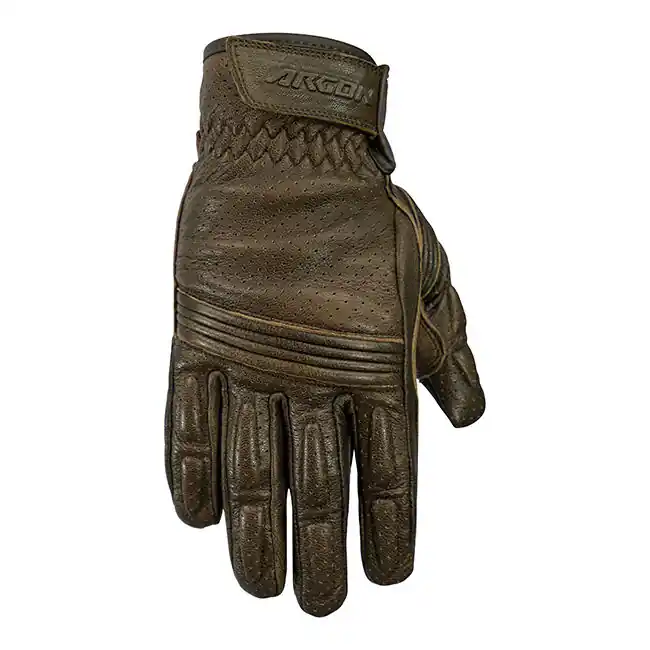 Argon Clash Leather Road Gloves - Coffee - S Limited Offer