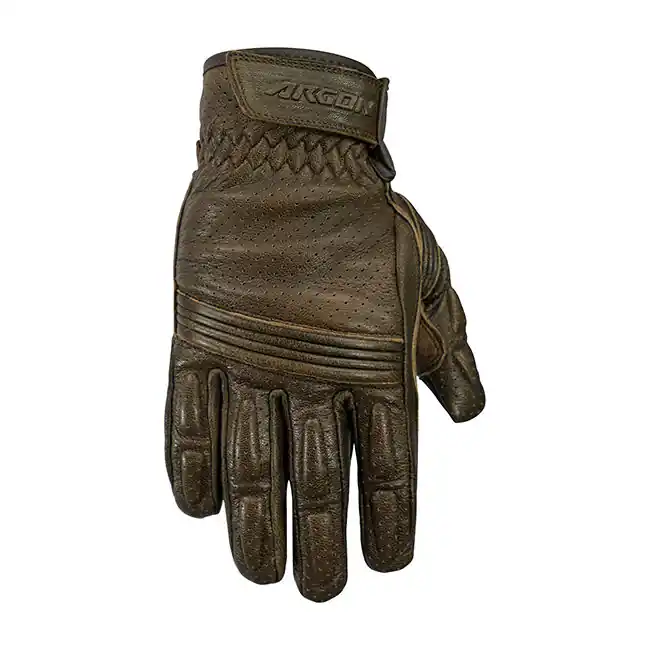 Argon Ladies Clash Leather Road Gloves - Coffee - S Must Have
