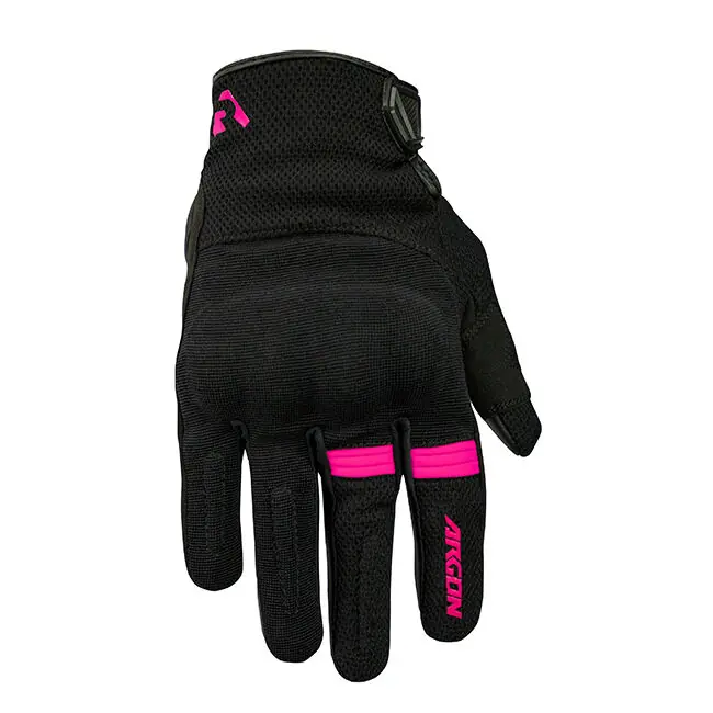 Limited Offer Argon Ladies Swift Textile Road Gloves - Black/Pink - S