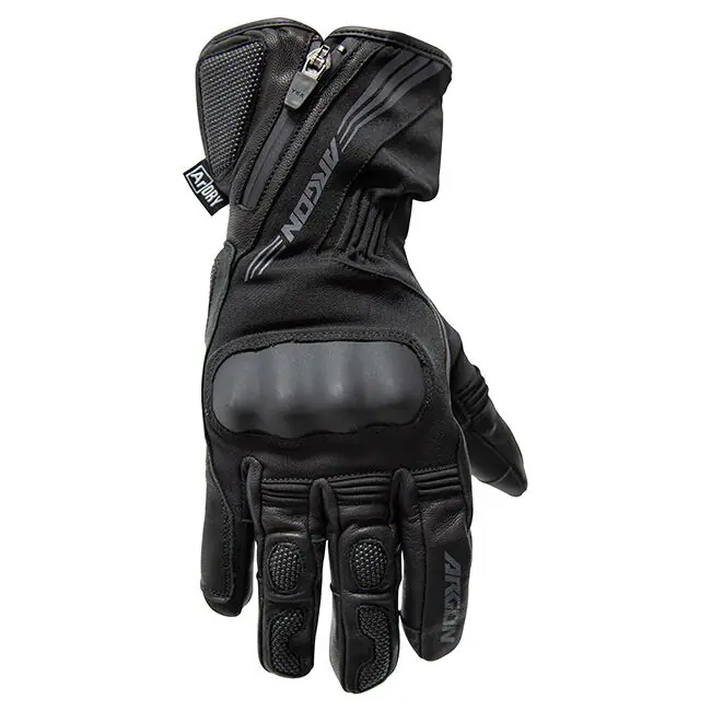 Luxury Argon Ascot Waterproof Road Gloves - Black - S