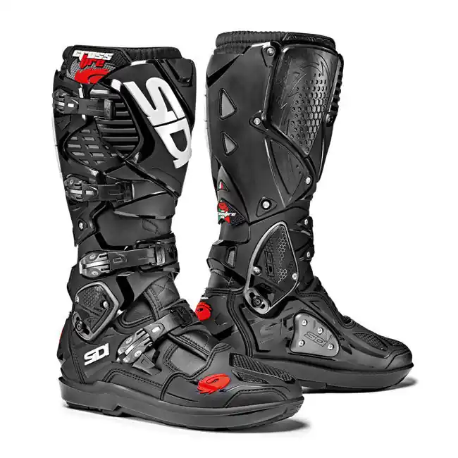 Best Choice Sidi Crossfire 3 SRS MX Boots - Black/Black - 42