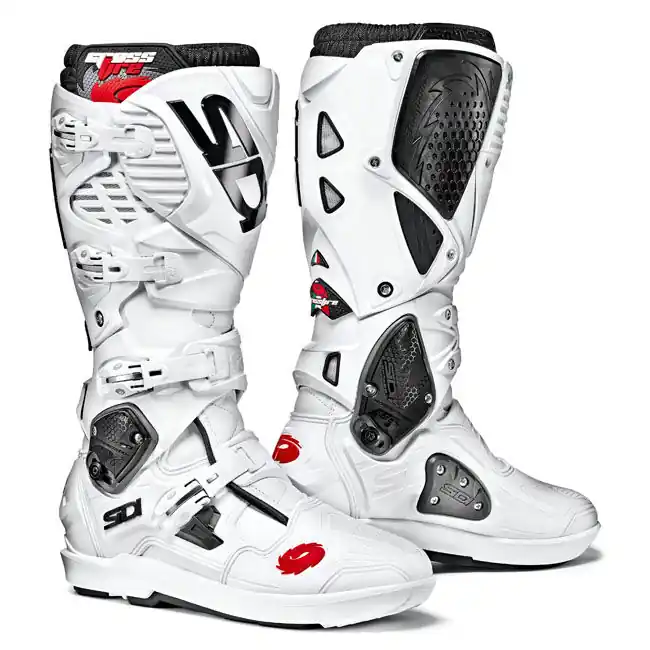 Sidi Crossfire 3 SRS MX Boots - White/White - 45 Order Now