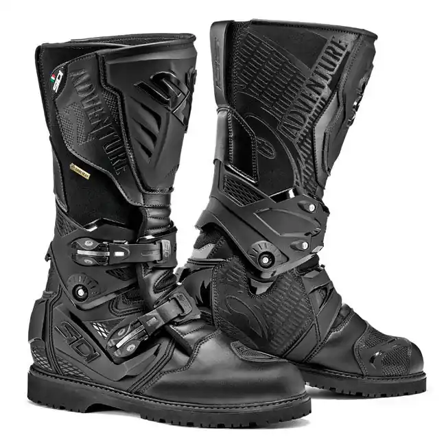 Free Returns Sidi Adventure 2 Gore-Tex Adventure Boots - Black/Black - 49