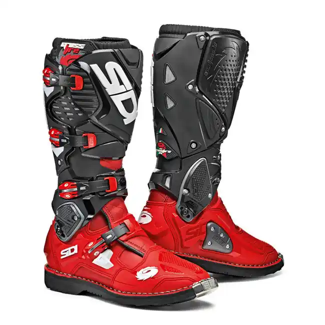 Sidi Crossfire 3 MX Boots - Red/Red/Black - 50 Genuine