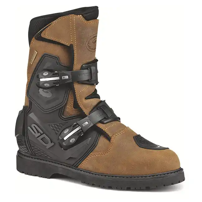 Free Returns Sidi Adventure 2 Mid Gore-Tex Adventure Boots - Tobacco - 44