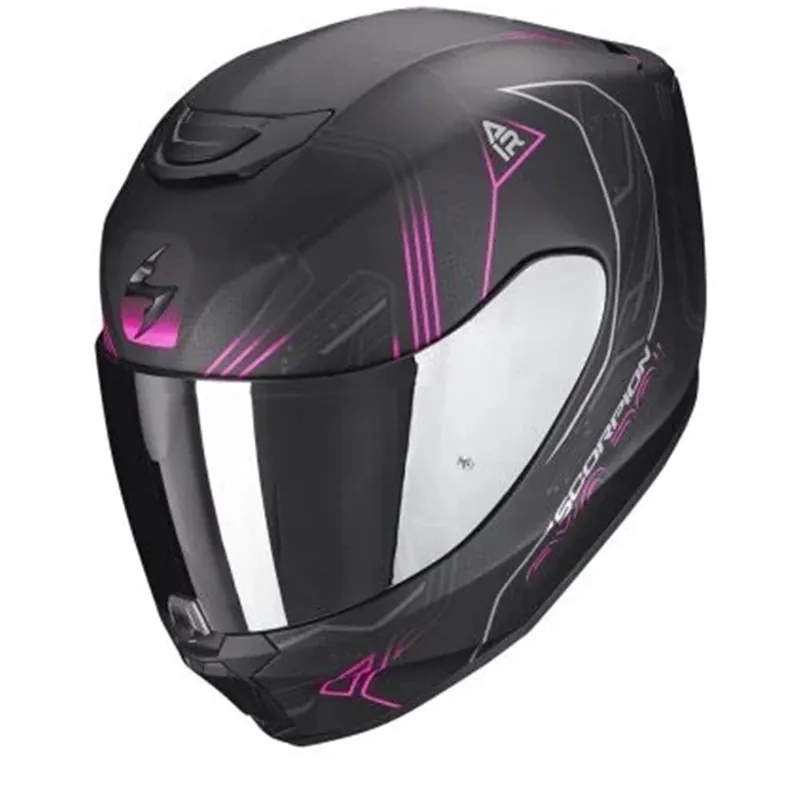 High Quality ScorpionExo Exo-391 Spada Adventure Helmet - Matte Black/Pink - XS
