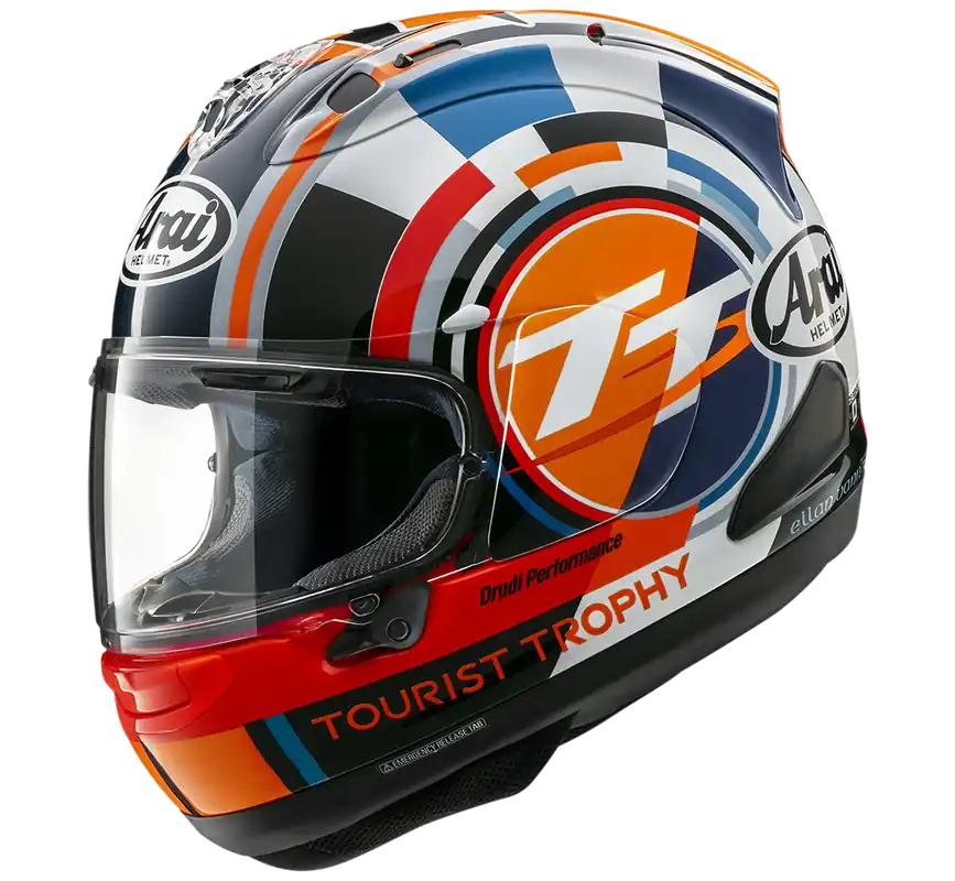Exclusive Arai RX-7V Evo 2025 LE IOM TT Full Face Helmet - Multi - S