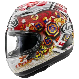 Special Offer Arai RX-7V Evo Nakagami GP3 Full Face Helmet - Multi - XS