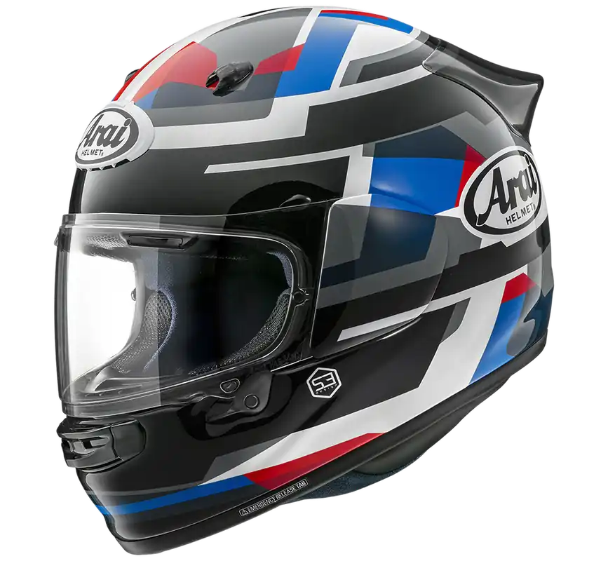 Arai Quantic Abstract Full Face Helmet - Blue - XS Limited Time