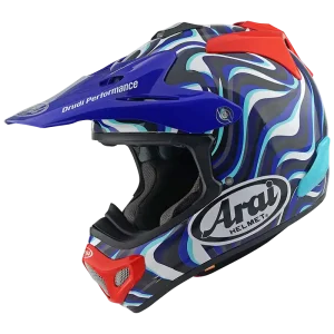 Authentic Arai MX-V Evo Stream MX Helmet - Blue - S