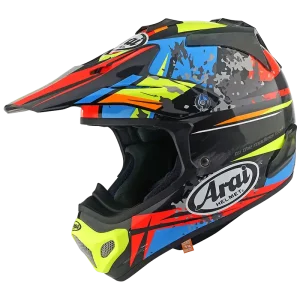 Arai MX-V Evo Track MX Helmet - Multi - S Luxury