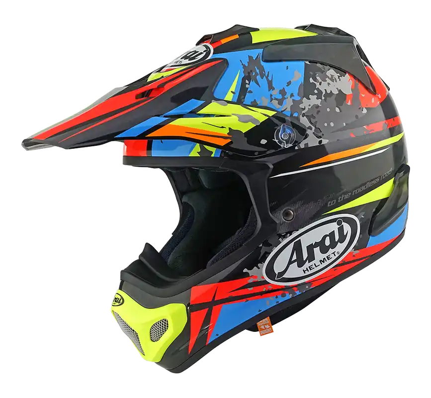 Arai MX-V Evo Track MX Helmet - Multi - S Luxury