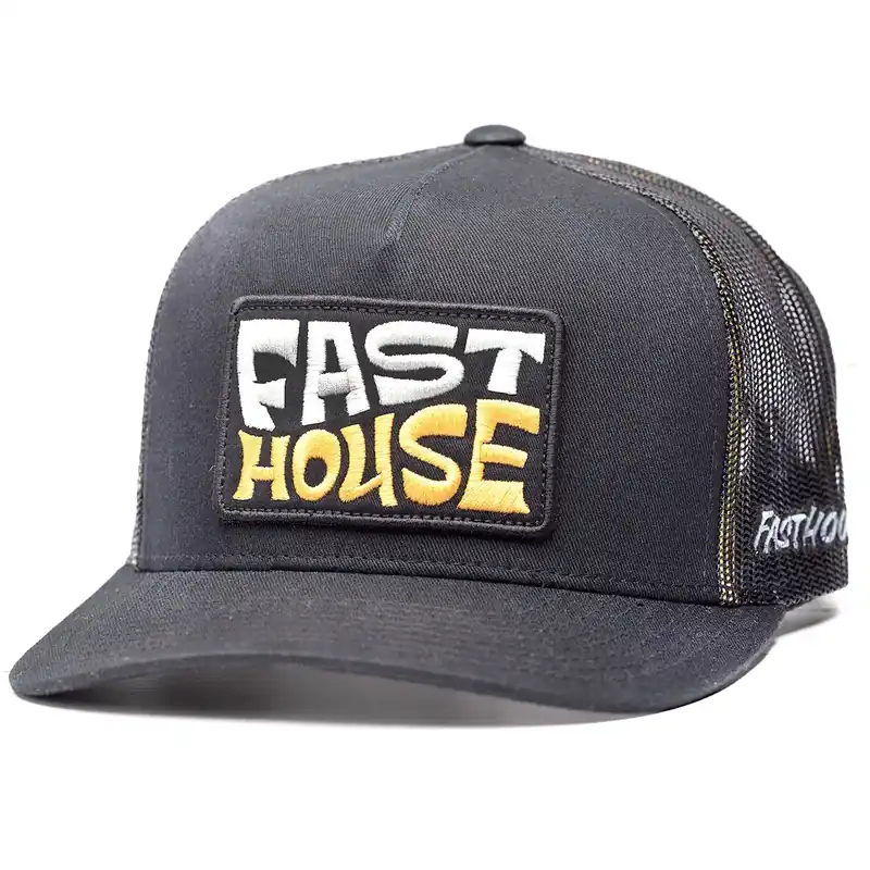Fasthouse Utopia Hat - Black Final Sale