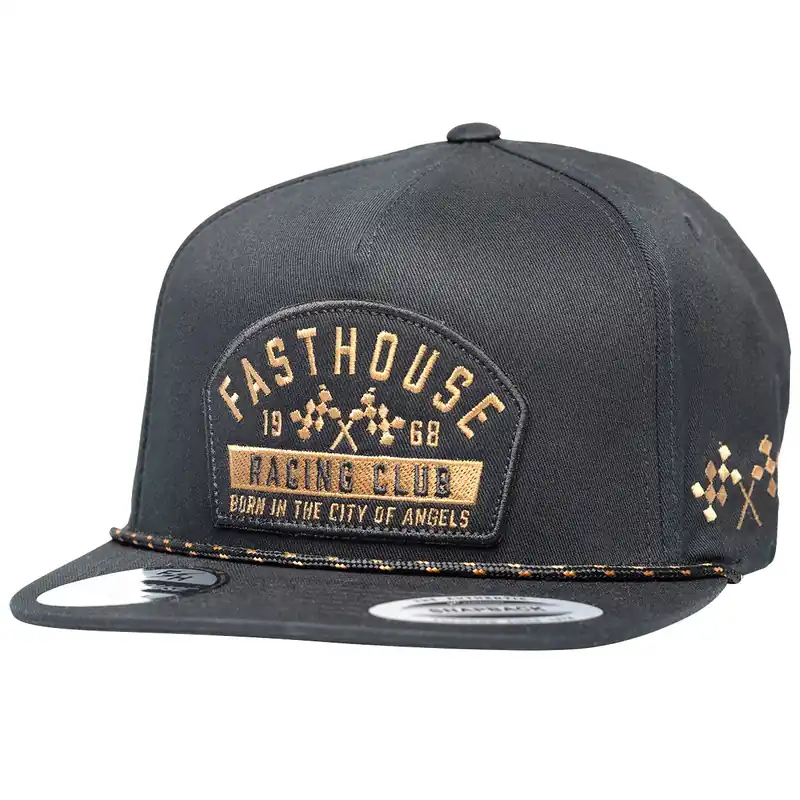Fasthouse Acclaim Hat Oversized - Black - XL Seasonal Sale