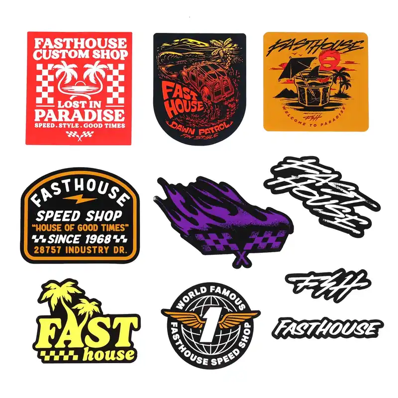 Last Chance Fasthouse Summer 25 Decal - 10 Pack