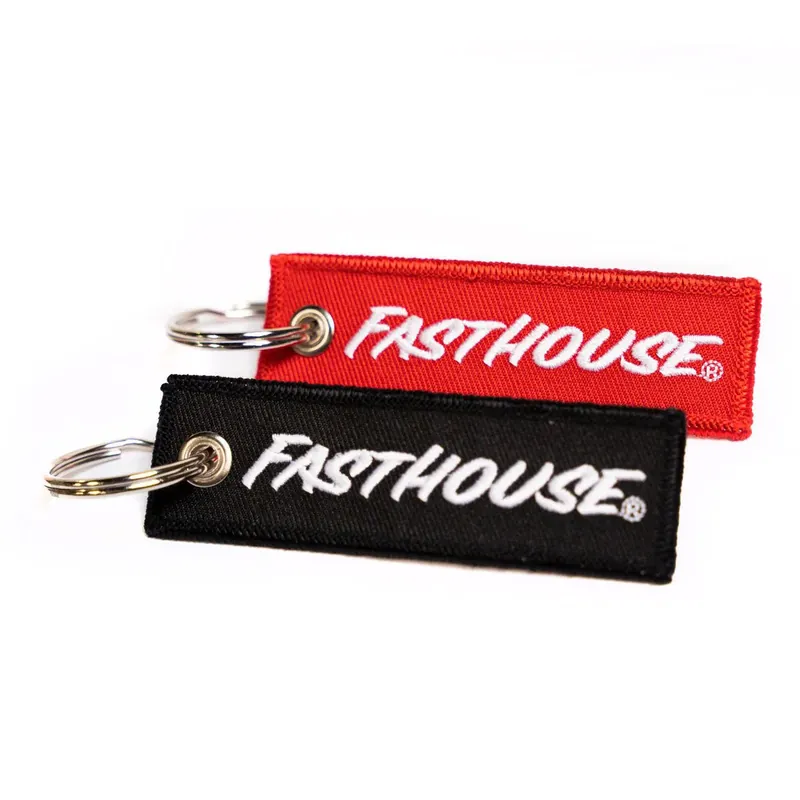 Hot Picks Fasthouse Logo Key Chain - Red