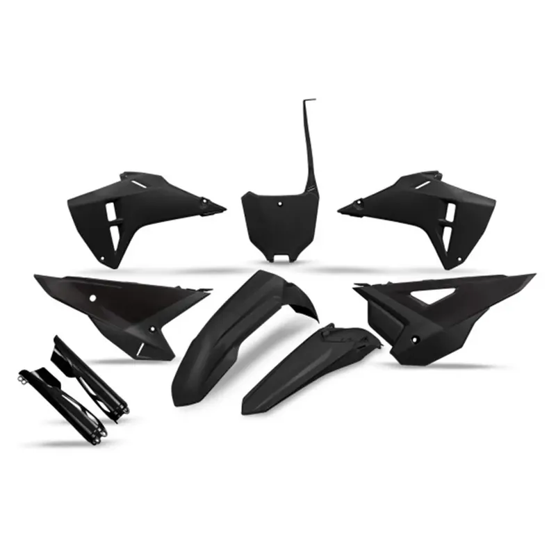 UFO Honda Plastics Kit Restyle - CRF250R/RX 22-24/CRF450R/RX 21-24 - Black Best Choice