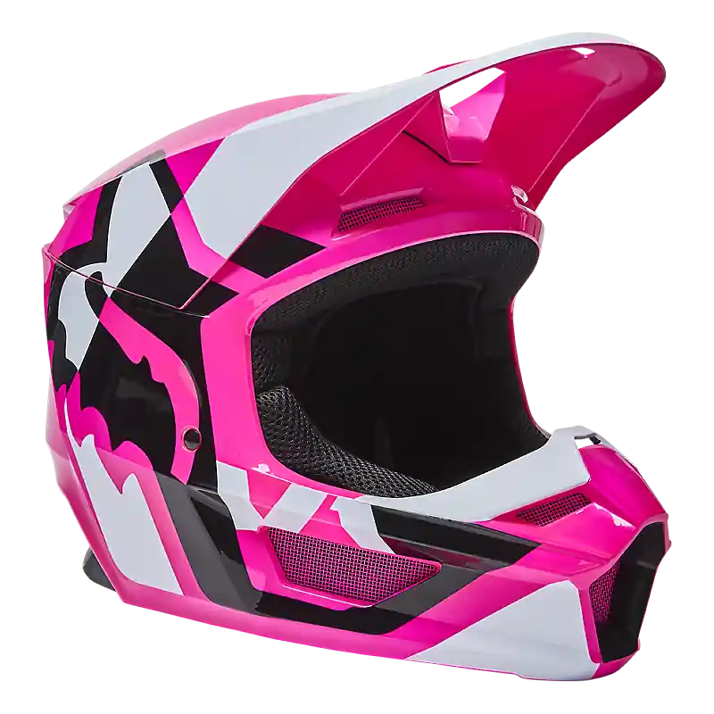 Fox V1 Youth Lux Helmet - Pink - S Top Pick