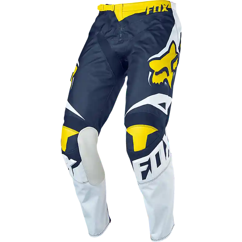 Deal Fox 180 Race Se Pants - Navy/White/Yellow - 28