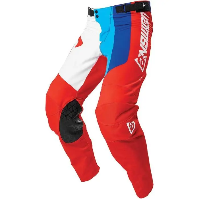 Answer Pace Elite Pants - White/Red/Hyper Blue - 36 Crafted