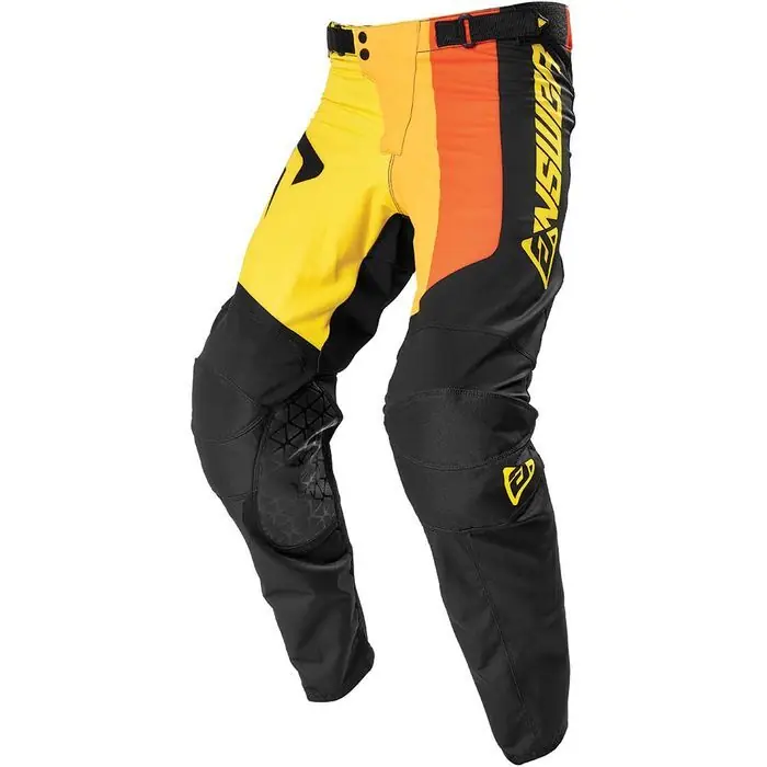 Answer Pace Elite Pants - Yellow/Black/Orange - 28 Shop Now
