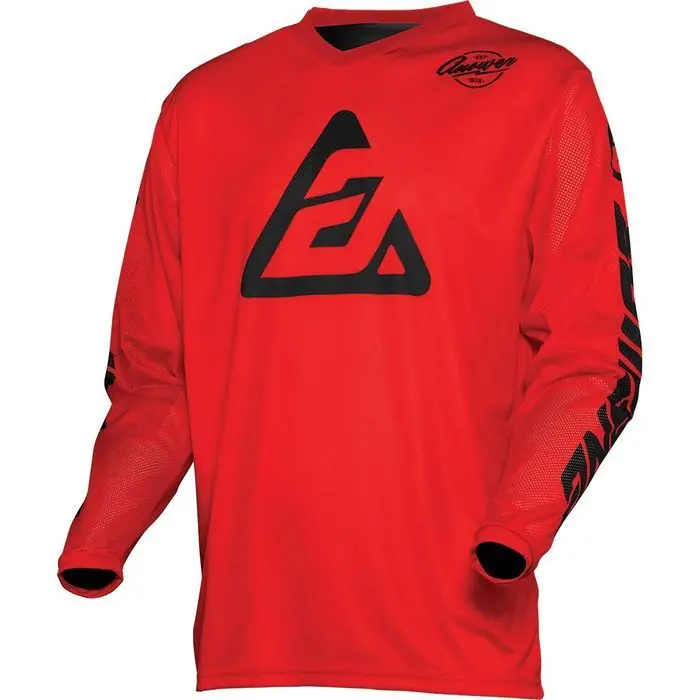 Answer Bold Akron Jersey - Red/Black - L One Day Deal
