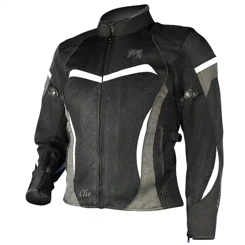 Affordable MotoDry Clio Womens Jacket - Black/White